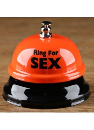 Настольный звонок RING FOR SEX - Сима-Ленд - купить с доставкой в Норильске