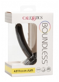 Черный анальный стимулятор Boundless 4.5” Slim Probe - 11,5 см. - California Exotic Novelties - купить с доставкой в Норильске