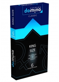 Презервативы увеличенного размера DOMINO Classic King size - 6 шт. - Domino - купить с доставкой в Норильске