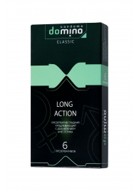 Презервативы с пролонгирующим эффектом DOMINO Classic Long action - 6 шт. - Domino - купить с доставкой в Норильске