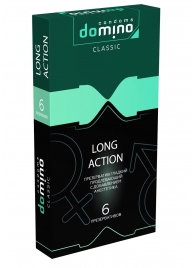 Презервативы с пролонгирующим эффектом DOMINO Classic Long action - 6 шт. - Domino - купить с доставкой в Норильске