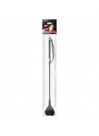 Черный стек с наконечником-сердечком - 54 см. - Notabu - купить с доставкой в Норильске