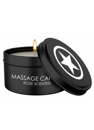 Массажная свеча с ароматом розы Massage Candle - Shots Media BV - купить с доставкой в Норильске