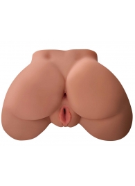 Кофейный мастурбатор-полуторс Perfect Ass Masturbator - Pipedream - в Норильске купить с доставкой