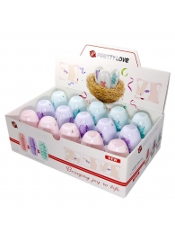 Набор из 15 мини-мастурбаторов Fantastic Egg Hard Boiled - Baile - в Норильске купить с доставкой
