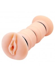 Телесный вибромастурбатор-вагина Michelle - Baile - в Норильске купить с доставкой