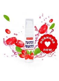 Гель-смазка Tutti-frutti со вкусом барбариса - 30 гр. - Биоритм - купить с доставкой в Норильске