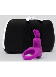 Фиолетовое эрекционное виброкольцо Happy Rabbit Cock Ring Kit - Happy Rabbit - в Норильске купить с доставкой