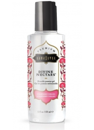 Гель-лубрикант на водной основе Divine Nectars Strawberry Dream с ароматом клубники - 150 мл. - Kama Sutra - купить с доставкой в Норильске