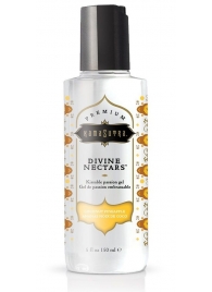 Гель-лубрикант на водной основе Divine Nectars Vanilla с ароматом ванили - 150 мл. - Kama Sutra - купить с доставкой в Норильске