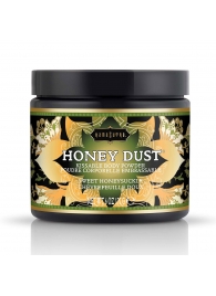 Пудра для тела Honey Dust Body Powder с ароматом жимолости - 170 гр. - Kama Sutra - купить с доставкой в Норильске
