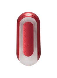 Красный мастурбатор Flip Zero Red   Warmer с подогревом - Tenga - в Норильске купить с доставкой
