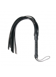 Черный флоггер Flogger Whip - 46 см. - Easy toys - купить с доставкой в Норильске