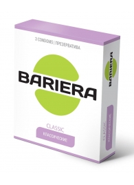 Классические презервативы Bariera Classic - 3 шт. - Bariera - купить с доставкой в Норильске