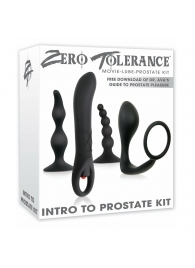 Набор стимуляторов простаты Intro To Prostate Kit - Zero Tolerance - в Норильске купить с доставкой