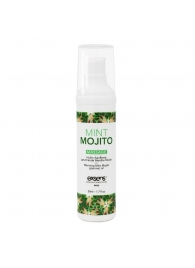 Разогревающее массажное масло с ароматом мохито Gourmet Mint Mojito - 50 мл. - Exsens - купить с доставкой в Норильске