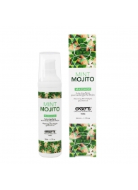 Разогревающее массажное масло с ароматом мохито Gourmet Mint Mojito - 50 мл. - Exsens - купить с доставкой в Норильске