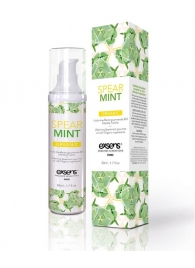 Разогревающее массажное масло Gourmet Spearmint Organic с органическими ингредиентами - 50 мл. - Exsens - купить с доставкой в Норильске