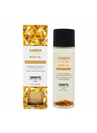 Органическое массажное масло AMBER JOJOBA - 100 мл. - Exsens - купить с доставкой в Норильске