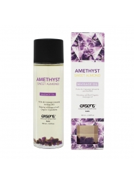 Органическое массажное масло AMETHYST SWEET ALMOND - 100 мл. - Exsens - купить с доставкой в Норильске