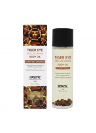 Органическое массажное масло TIGER EYE MACADAMIA - 100 мл. - Exsens - купить с доставкой в Норильске
