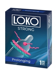 Стимулирующая насадка на пенис LOKO STRONG с продлевающим эффектом - Sitabella - в Норильске купить с доставкой