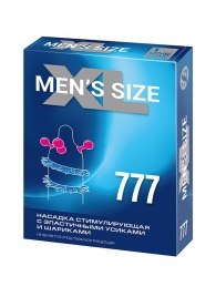 Стимулирующая насадка на пенис MEN SIZE 777 - Sitabella - в Норильске купить с доставкой