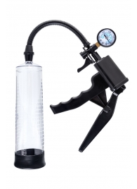 Прозрачная механическая помпа для пениса Viggo - Sexus - в Норильске купить с доставкой