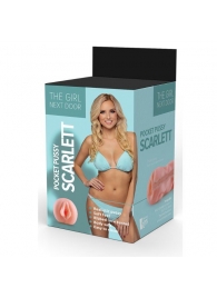 Телесный мастурбатор-вагина Scarlett - Dream Toys - в Норильске купить с доставкой