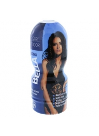 Телесный мастурбатор-вагина в тубе Bella - Dream Toys - в Норильске купить с доставкой