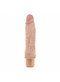 Телесный вибратор-реалистик Cock Vibe 10 - 21,6 см. - Blush Novelties