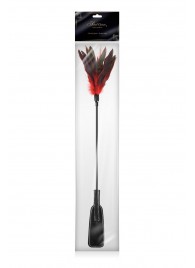 Стек-щекоталка Sweet Caress Feather Whip - 58 см. - Sweet Caress - купить с доставкой в Норильске