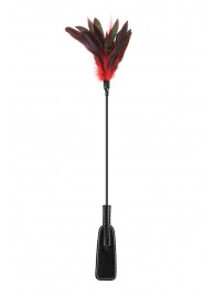 Стек-щекоталка Sweet Caress Feather Whip - 58 см. - Sweet Caress - купить с доставкой в Норильске