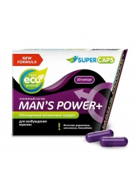 Возбуждающее средство для мужчин Mans Power plus - 10 капсул (0,35 гр.) +1 в подарок - SuperCaps - купить с доставкой в Норильске