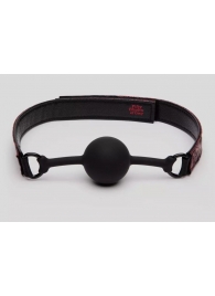 Кляп-шар на двусторонних ремешках Reversible Silicone Ball Gag - Fifty Shades of Grey - купить с доставкой в Норильске