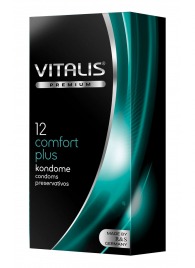 Контурные презервативы VITALIS PREMIUM comfort plus - 12 шт. - Vitalis - купить с доставкой в Норильске