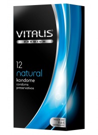 Классические презервативы VITALIS PREMIUM natural - 12 шт. - Vitalis - купить с доставкой в Норильске