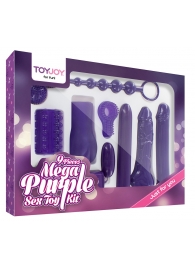 Эротический набор Toy Joy Mega Purple - Toy Joy - купить с доставкой в Норильске