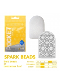 Карманный мастурбатор Spark Beads - Tenga - в Норильске купить с доставкой