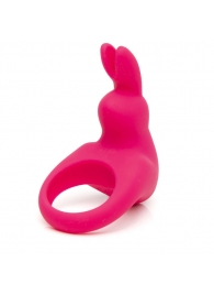 Розовое эрекционное виброкольцо Happy Rabbit Rechargeable Rabbit Cock Ring - Happy Rabbit - в Норильске купить с доставкой