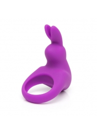 Фиолетовое эрекционное виброкольцо Happy Rabbit Rechargeable Rabbit Cock Ring - Happy Rabbit - в Норильске купить с доставкой