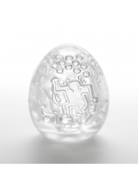 Мастурбатор-яйцо Keith Haring EGG DANCE - Tenga - в Норильске купить с доставкой