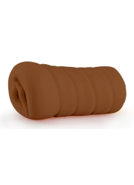 Коричневый мастурбатор-вагина BRIANNA - Dream Toys - в Норильске купить с доставкой