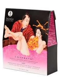 Соль для ванны Lovebath Dragon Fruit, превращающая воду в гель - 650 гр. - Shunga - купить с доставкой в Норильске