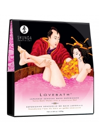 Соль для ванны Lovebath Dragon Fruit, превращающая воду в гель - 650 гр. - Shunga - купить с доставкой в Норильске