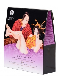 Соль для ванны Lovebath Sensual lotus, превращающая воду в гель - 650 гр. - Shunga - купить с доставкой в Норильске