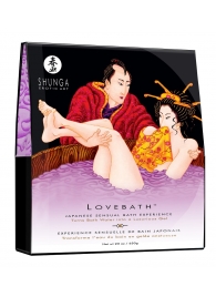 Соль для ванны Lovebath Sensual lotus, превращающая воду в гель - 650 гр. - Shunga - купить с доставкой в Норильске