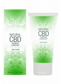 Лубрикант с пролонгирующим эффектом Natural CBD Numbing Lubricant - 50 мл. - Shots Media BV - купить с доставкой в Норильске