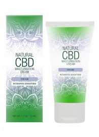 Крем для мастурбации для мужчин Natural CBD Masturbation Cream For Him - 50 мл. - Shots Media BV - купить с доставкой в Норильске