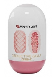 Розовый мастурбатор-яйцо Seductive Golf - Baile - в Норильске купить с доставкой